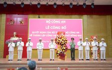 Công bố Quyết định thành lập Công an thành phố Đồng Nai